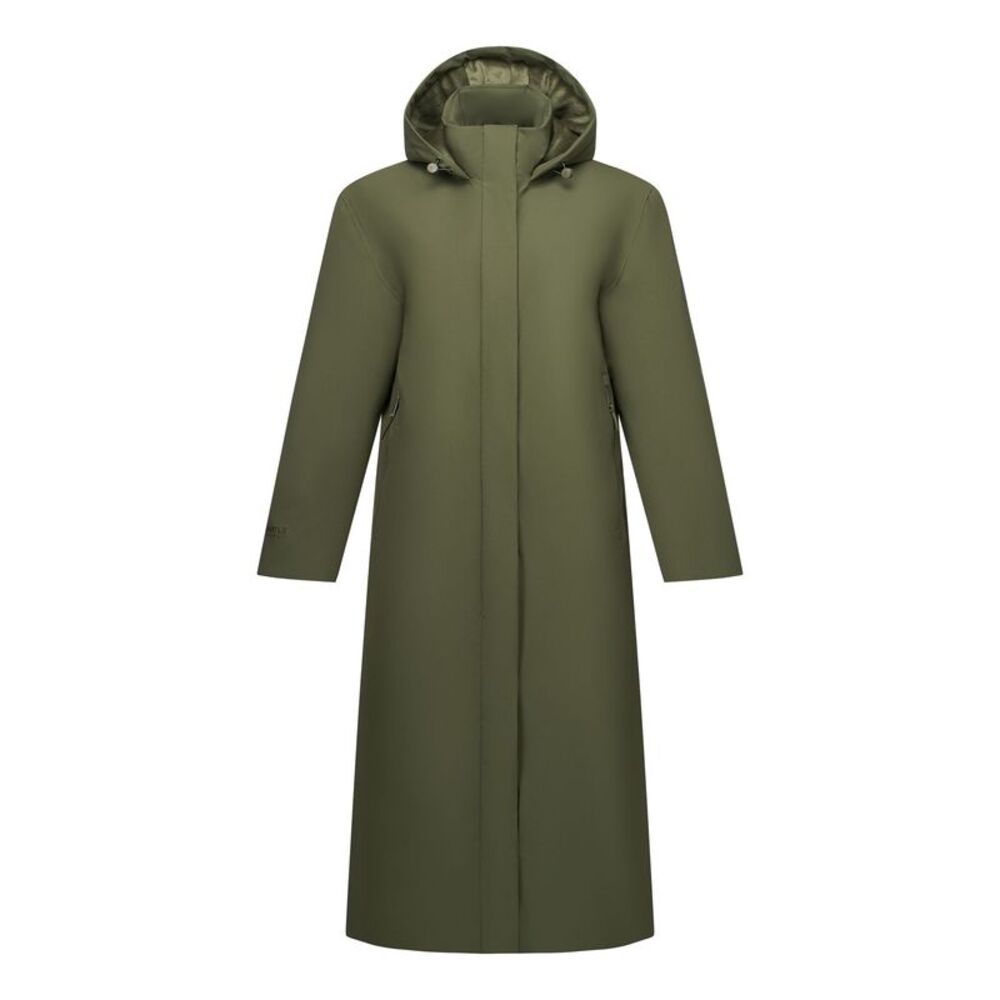 Regatta Womens/Ladies Janna Waterproof Long Length Insulated Jacket / Dark Khaki